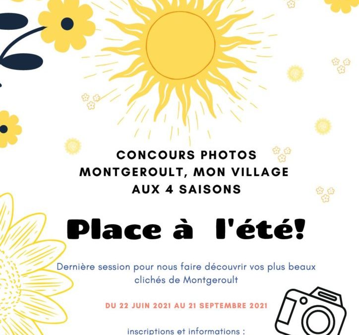 Concours photos, Place à l’été !