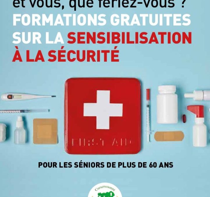 FORMATIONS GRATUITES  SUR LA SENSIBILISATION  À LA SÉCURITÉ