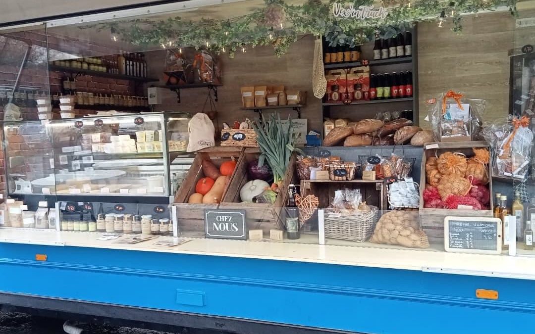 Le camion Vex’In Truck, épicerie, sur notre marché de la vallée tous les jeudis après midi, à partir du mois de janvier.