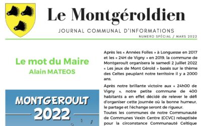 Le Montgéroldien, édition spéciale des Jeux de Mont Gérold
