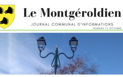 L’édition d’octobre du Montgéroldien est arrivée !