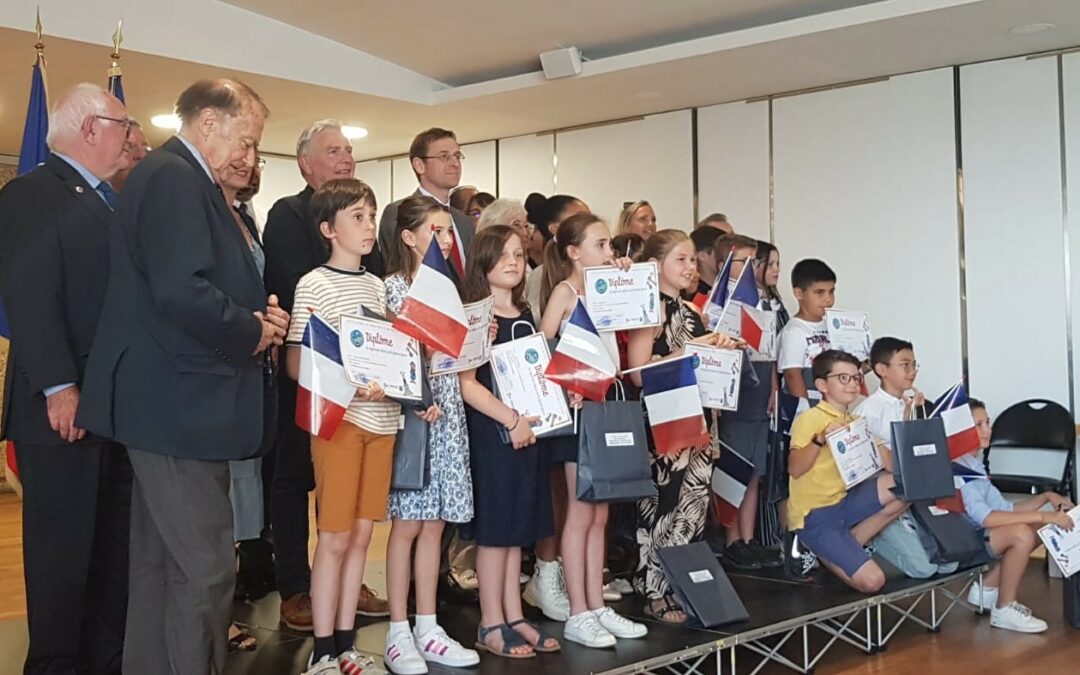 Premier prix à l’école de Montgeroult Courcelles au concours scolaire « Les Petits Artistes de la Mémoire »