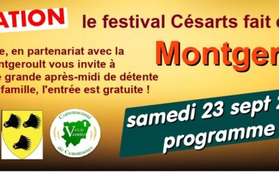 Festival Césarts à Montgeroult, demandez le programme !
