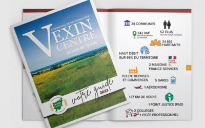 Le nouveau guide pratique édition 2023 de la communauté de communes Vexin Centre bientôt disponible chez vous.