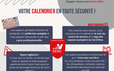 Campagne de calendrier des sapeurs-pompiers de CORMEILLES EN VEXIN