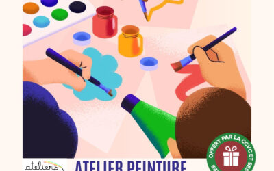 Atelier peinture enfant-parent