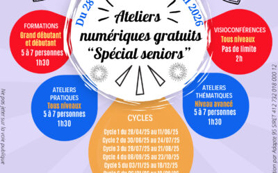 Ateliers numériques gratuits « Spécial seniors »